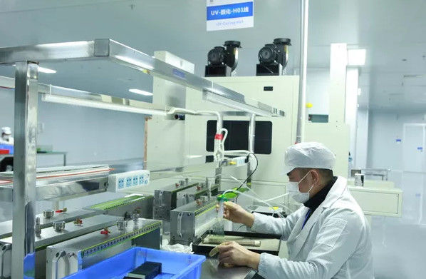 HuaXin display Technology  Co.,Ltd Fabrik Produktionslinie