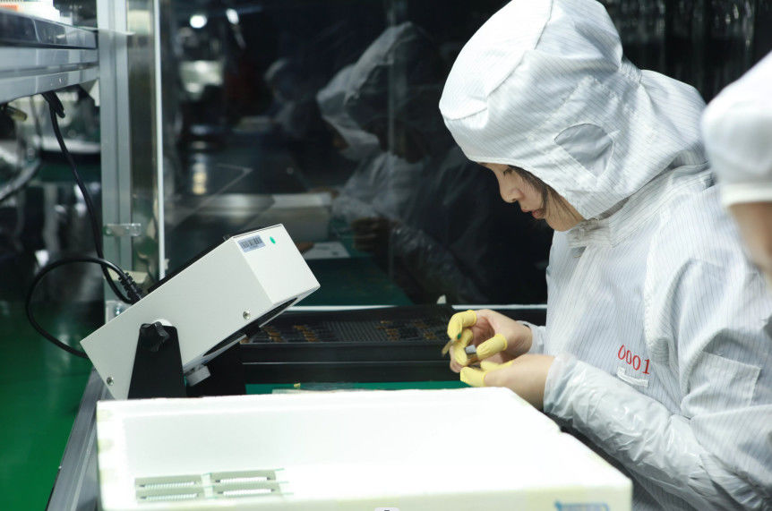 HuaXin display Technology  Co.,Ltd Fabrik Produktionslinie