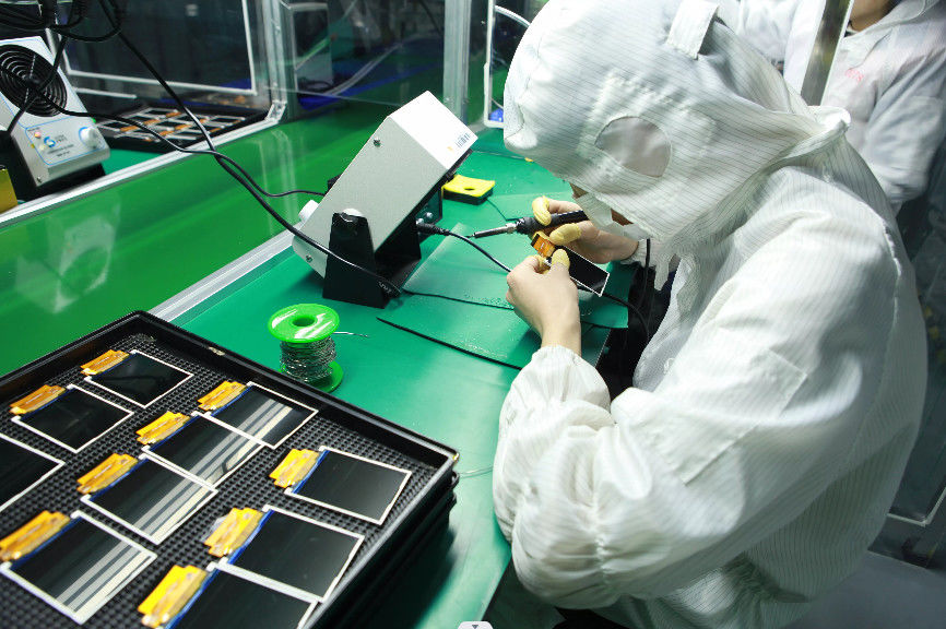 HuaXin display Technology  Co.,Ltd Fabrik Produktionslinie